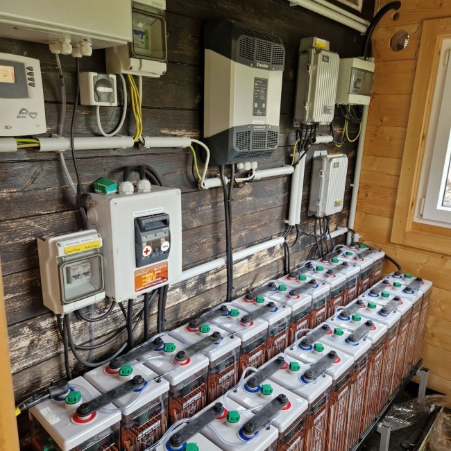 Speicher für Inselanlage